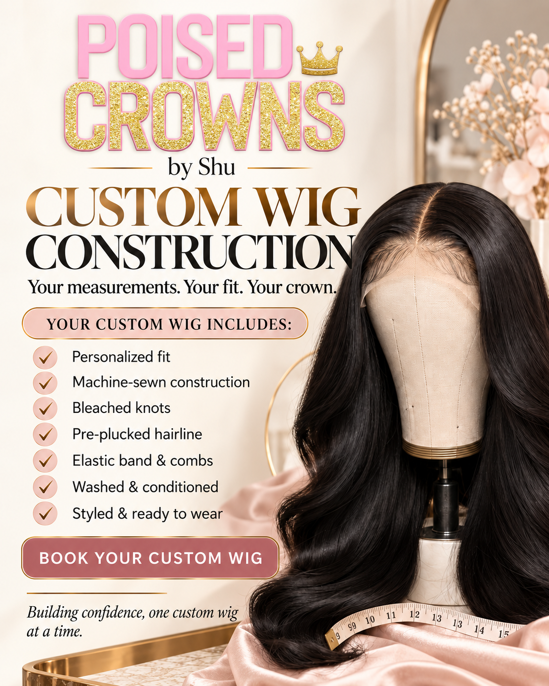 Custom Wig Construction